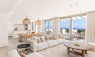 Stylish contemporary luxury Mediterranean penthouse for sale with unobstructed panoramic views in Nueva Andalucia, Marbella 71935 