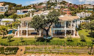 Majestic Mediterranean style villa for sale, with sea views, in a natural setting east of Marbella centre 72161 