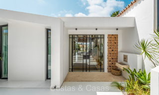 Stylishly renovated luxury villa for sale, bordering the golf course in Nueva Andalucia, Marbella 72315 