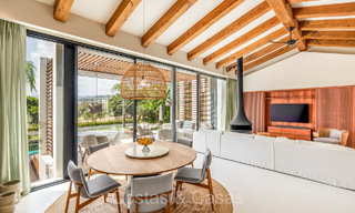 Stylishly renovated luxury villa for sale, bordering the golf course in Nueva Andalucia, Marbella 72322 