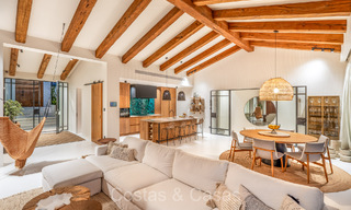 Stylishly renovated luxury villa for sale, bordering the golf course in Nueva Andalucia, Marbella 72332 