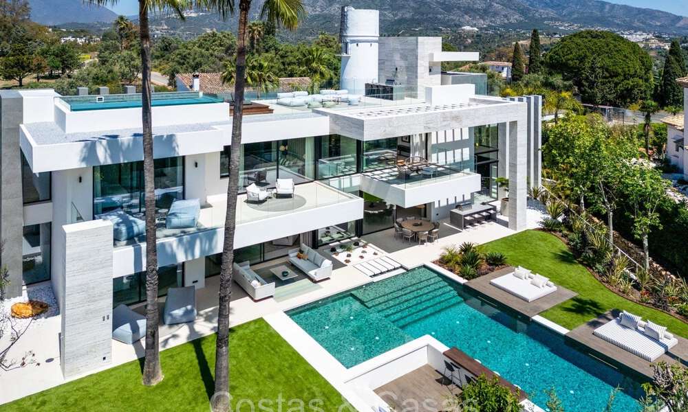 Impressive contemporary design villa for sale in Nueva Andalucia, Marbella 72202