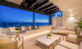 Prestigious penthouse with frontal sea views for sale, frontline beach in Puente Romano, Golden Mile, Marbella 72357 