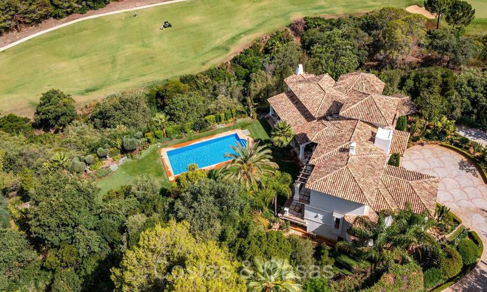 Prestigious Spanish luxury villa for sale bordering the golf course in the prestigious La Zagaleta golf resort, Benahavis - Marbella 72453