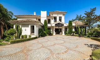 Prestigious Spanish luxury villa for sale bordering the golf course in the prestigious La Zagaleta golf resort, Benahavis - Marbella 72454 