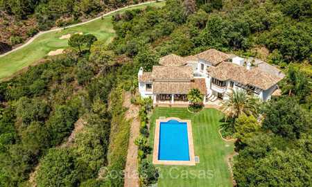 Prestigious Spanish luxury villa for sale bordering the golf course in the prestigious La Zagaleta golf resort, Benahavis - Marbella 72464