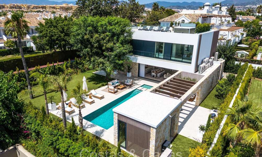 New, state-of-the-art luxury villa for sale, walking distance to the beach in San Pedro, Marbella 72476