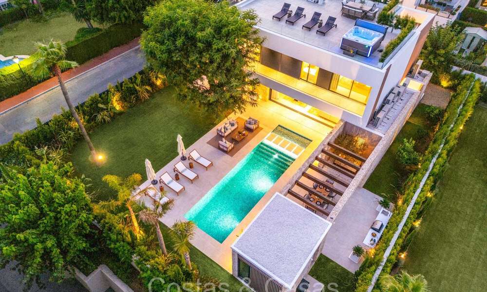 New, state-of-the-art luxury villa for sale, walking distance to the beach in San Pedro, Marbella 72481