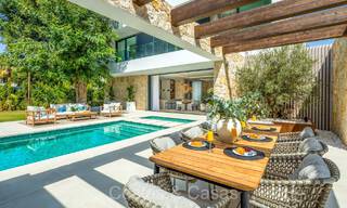 New, state-of-the-art luxury villa for sale, walking distance to the beach in San Pedro, Marbella 72491 