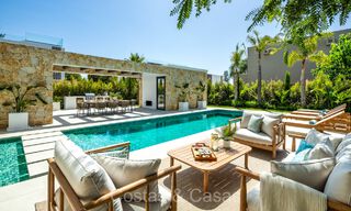 New, state-of-the-art luxury villa for sale, walking distance to the beach in San Pedro, Marbella 72493 