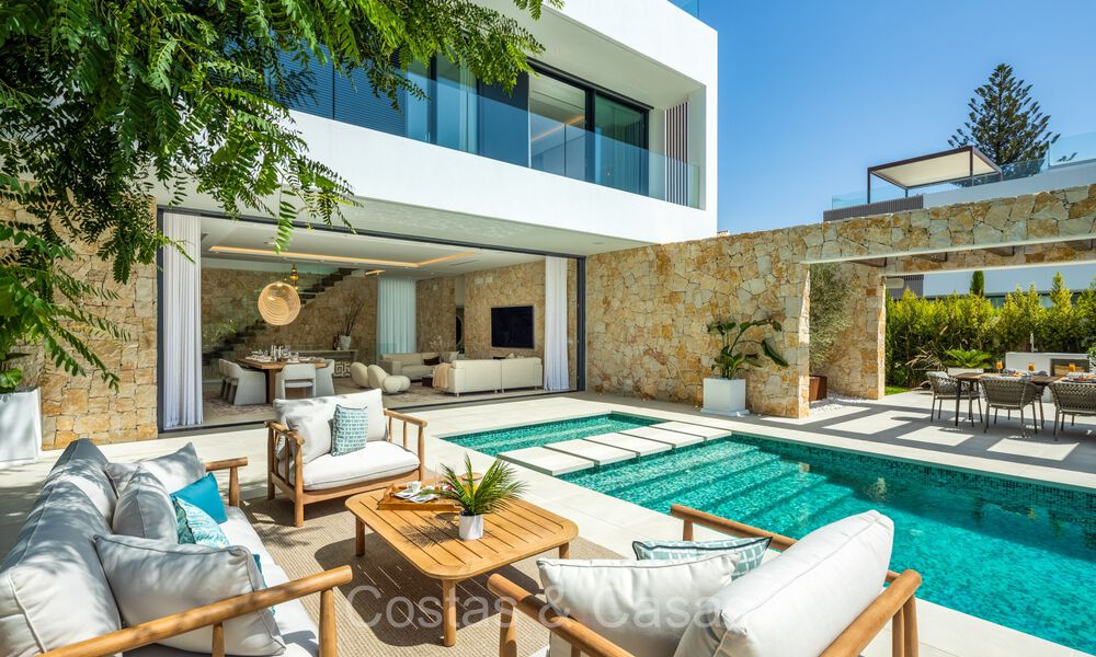 New, state-of-the-art luxury villa for sale, walking distance to the beach in San Pedro, Marbella 72494