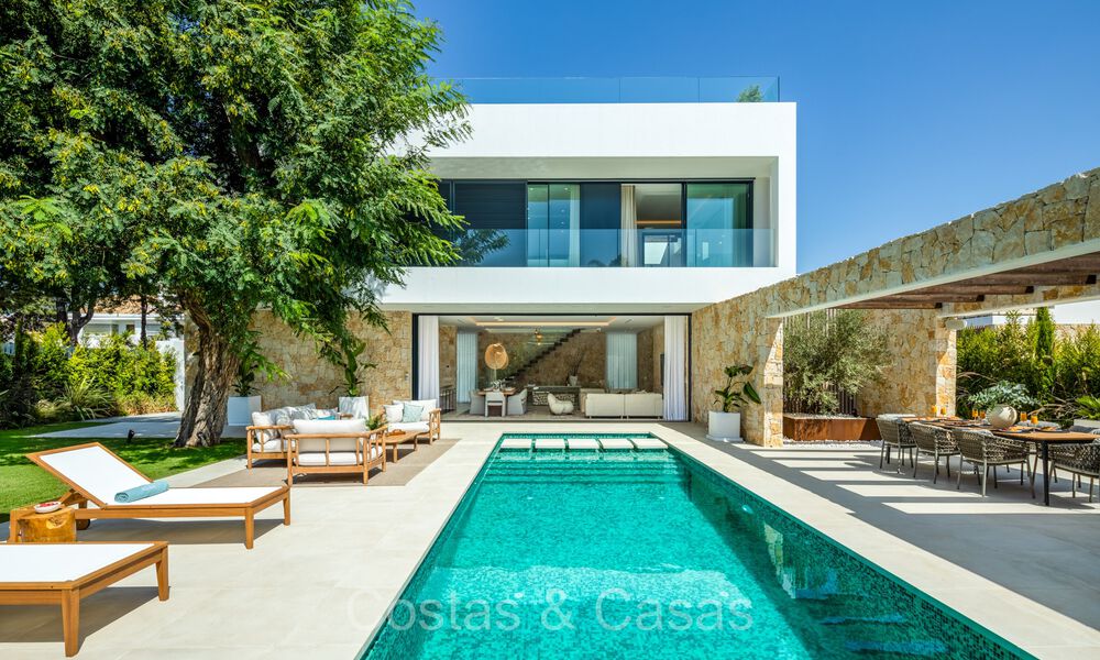 New, state-of-the-art luxury villa for sale, walking distance to the beach in San Pedro, Marbella 72495