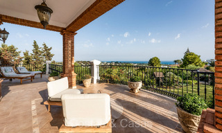 Majestic traditional style villa for sale with panoramic sea views in Marbella - Benahavis 72524 