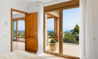 Majestic traditional style villa for sale with panoramic sea views in Marbella - Benahavis 72539 