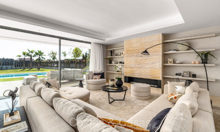 Sophisticated design villa in an exclusive gated community on Marbella’s Golden Mile 72582 