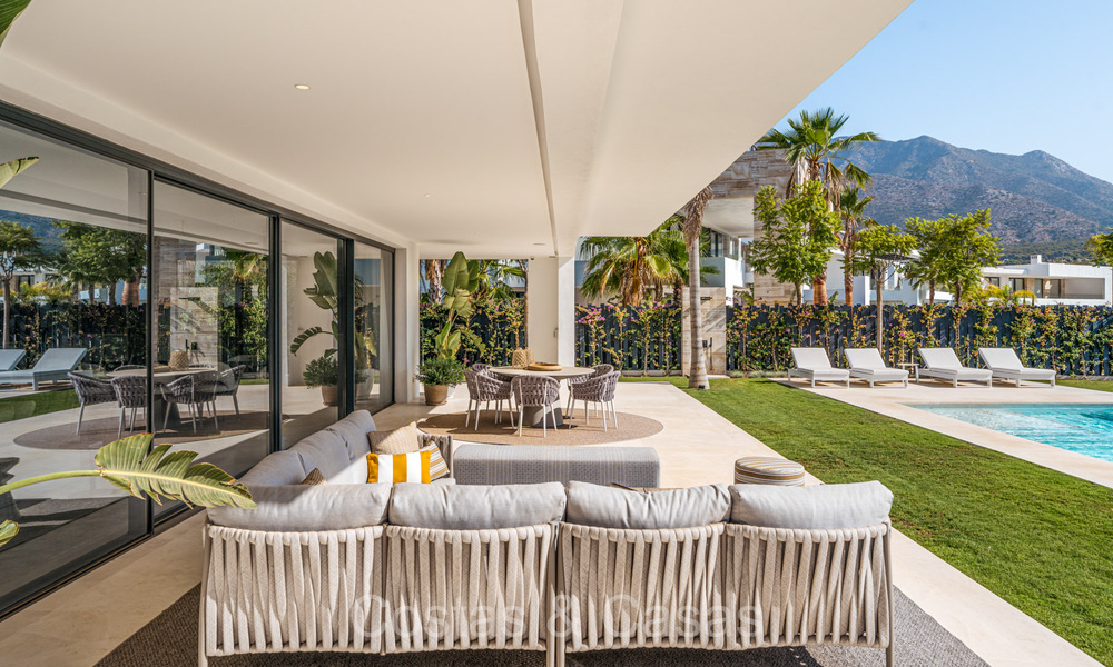 Sophisticated design villa in an exclusive gated community on Marbella’s Golden Mile 72585