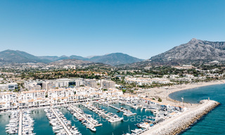 Beautifully renovated apartment with ample terrace for sale w/ stunning views in the marina of Puerto Banus, Marbella 72620 