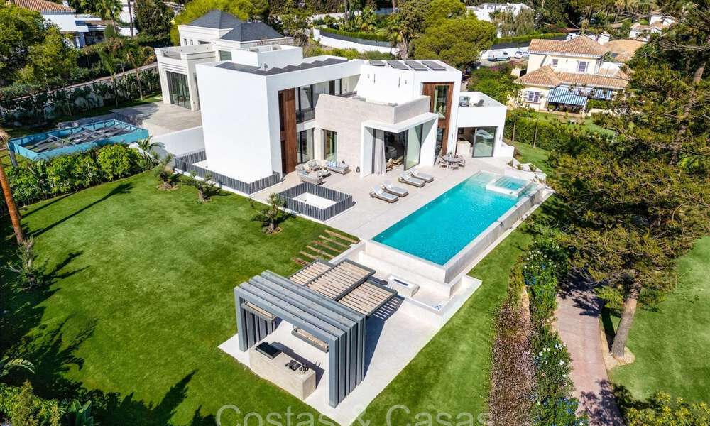 Architectural boutique villa for sale, frontline Las Brisas golf in Nueva Andalucia, Marbella 72629