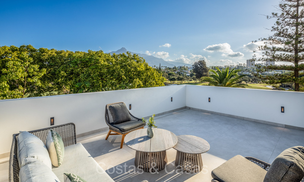 Architectural boutique villa for sale, frontline Las Brisas golf in Nueva Andalucia, Marbella 72638