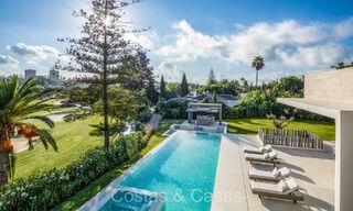 Architectural boutique villa for sale, frontline Las Brisas golf in Nueva Andalucia, Marbella 72639 