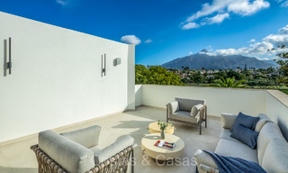 Architectural boutique villa for sale, frontline Las Brisas golf in Nueva Andalucia, Marbella 72640 