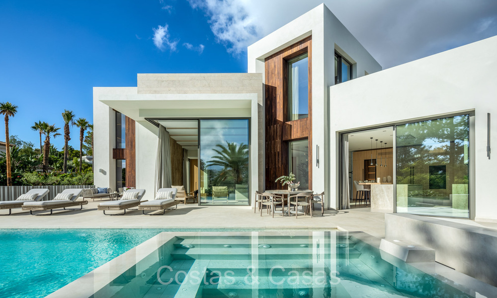 Architectural boutique villa for sale, frontline Las Brisas golf in Nueva Andalucia, Marbella 72646