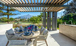 Architectural boutique villa for sale, frontline Las Brisas golf in Nueva Andalucia, Marbella 72648 