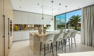 Architectural boutique villa for sale, frontline Las Brisas golf in Nueva Andalucia, Marbella 72651 