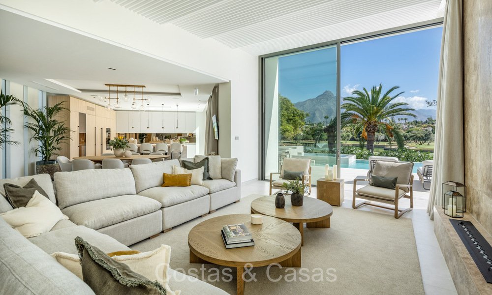 Architectural boutique villa for sale, frontline Las Brisas golf in Nueva Andalucia, Marbella 72657