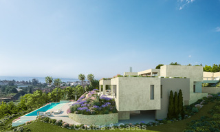 Frontline golf location, building plot for sale in golf resort with stunning sea views in Benahavis - Marbella 72679 