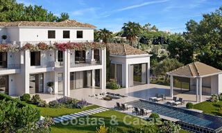 Frontline golf location, building plot for sale in golf resort with stunning sea views in Benahavis - Marbella 72681 