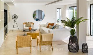 Mediterranean single storey villa for sale bordering the Aloha golf course in Nueva Andalucia, Marbella 72828 