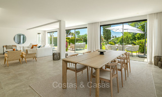 Mediterranean single storey villa for sale bordering the Aloha golf course in Nueva Andalucia, Marbella 72850 