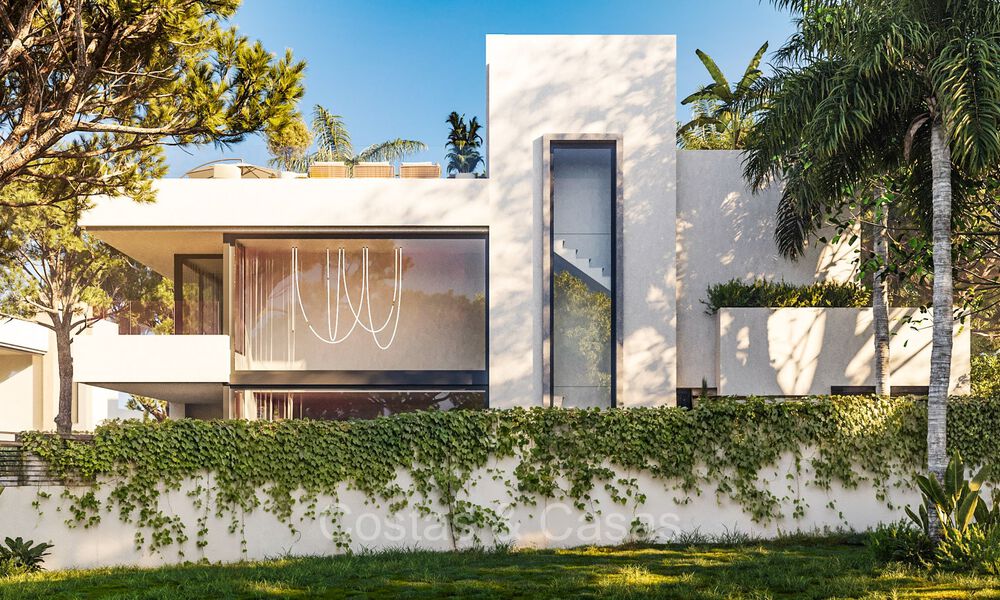 Modern new build villas for sale just metres from the beach east of Marbella centre 72685