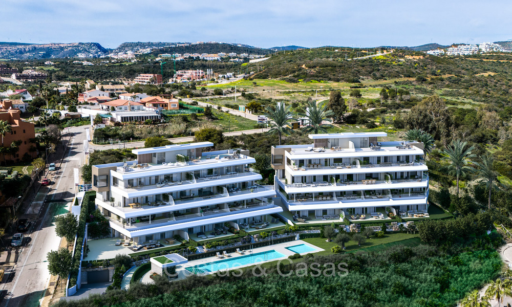 Energy efficient new build apartments for sale walking distance to the beach in West Estepona 72749