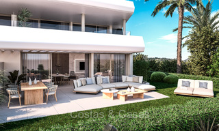 Energy efficient new build apartments for sale walking distance to the beach in West Estepona 72752 