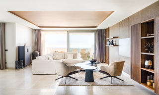 Luxury apartment for sale with panoramic sea views in a boutique complex in Nueva Andalucia, Marbella 72913 