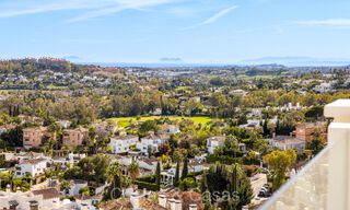 Luxury apartment for sale with panoramic sea views in a boutique complex in Nueva Andalucia, Marbella 72916 