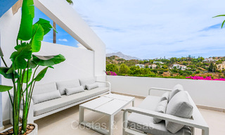 Prestigious renovated apartment for sale with spacious terrace in La Quinta golf resort, Benahavis - Marbella 72968 