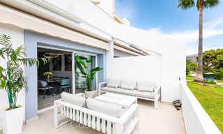 Prestigious renovated apartment for sale with spacious terrace in La Quinta golf resort, Benahavis - Marbella 72969 