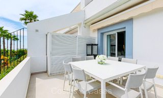 Prestigious renovated apartment for sale with spacious terrace in La Quinta golf resort, Benahavis - Marbella 72973 