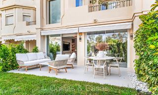 Move-in ready townhouse with large roof terrace for sale in a gated community in La Quinta, Benahavis - Marbella 72990 