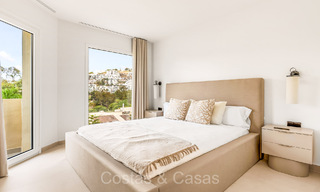 Move-in ready townhouse with large roof terrace for sale in a gated community in La Quinta, Benahavis - Marbella 72996 