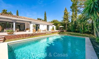 Charming single storey luxury villa for sale in a prestigious area, in East Marbella 73055 