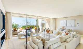 Move-in ready, modernist garden apartment with sea views for sale, a short drive from Marbella centre 72884 