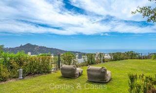 Move-in ready, modernist garden apartment with sea views for sale, a short drive from Marbella centre 72889 