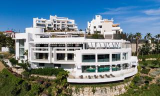 Move-in ready, modernist garden apartment with sea views for sale, a short drive from Marbella centre 72894 