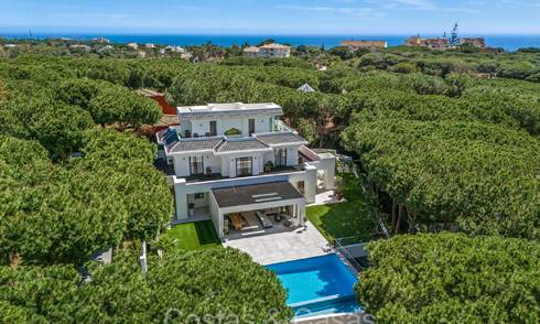 Spacious luxury villa for sale surrounded by lush greenery east of Marbella centre 73061