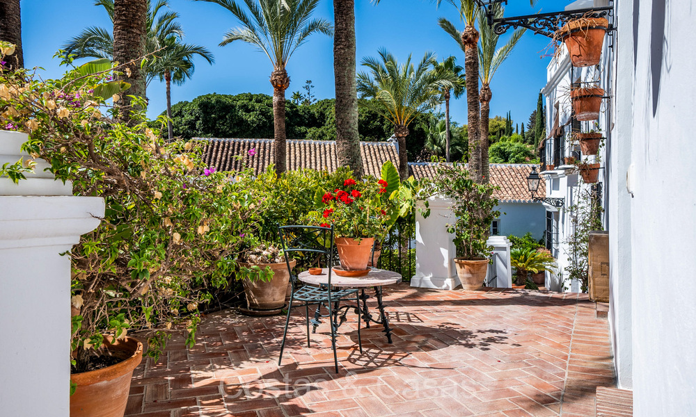 Prestigious townhouse for sale in an exclusive ‘pueblo style’ urbanisation on Marbella’s Golden Mile 73208