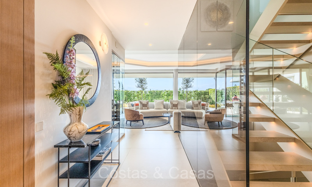 Sophisticated, minimalist luxury home for sale in a prestigious complex in Nueva Andalucia, Marbella 73160